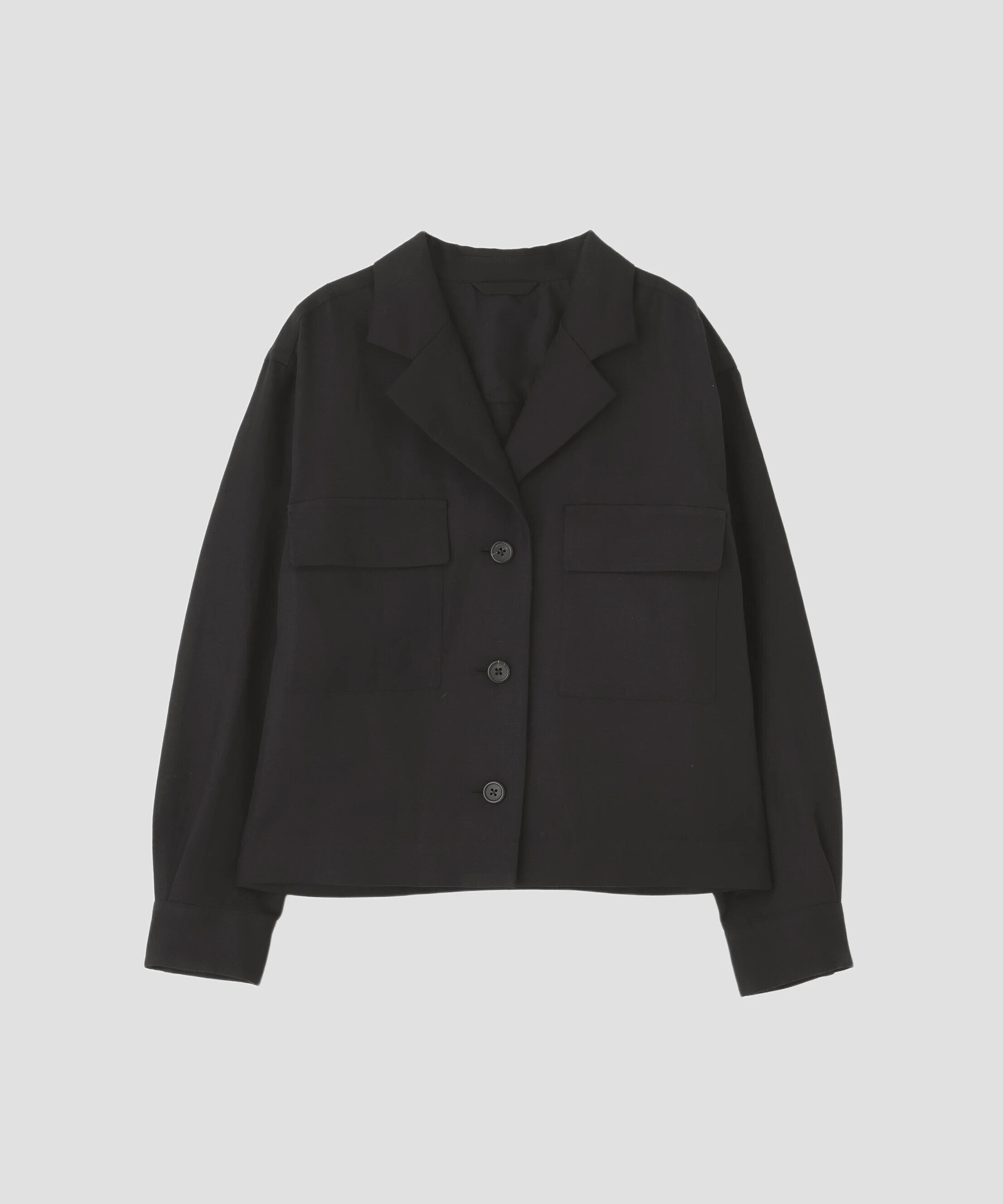  「WOOL LINEN TWILL SHIRT」|シャツ・ブラウス|