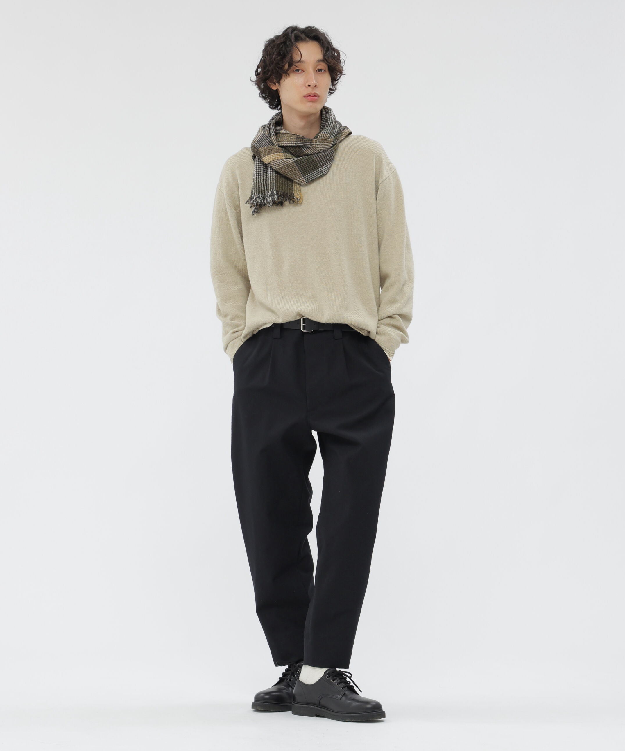 MARGARET HOWELL「WASHABLE WOOL SILK KNITWEAR」|ニット・セーター|