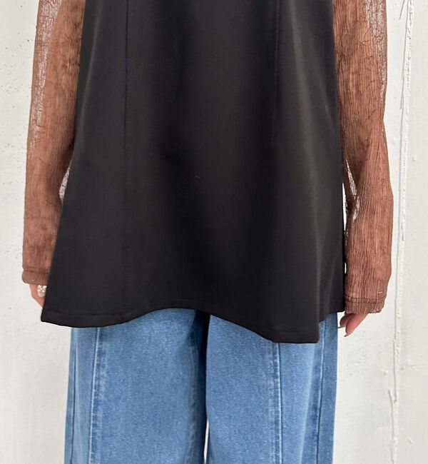 archives「ダブルストラップミニキャミワンピース」|チュニック|