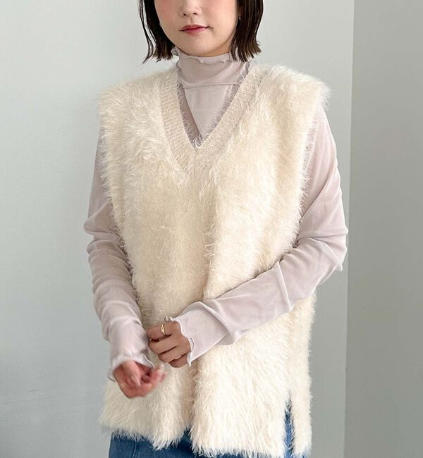 archives「ルーズネックカットＴＯＰＳ／」|Tシャツ・カットソー|GRAY