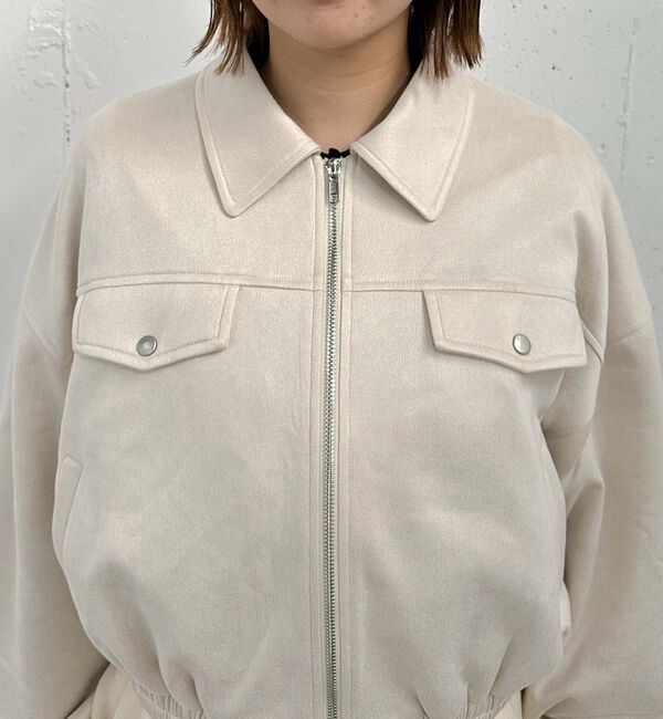 archives「スウェードブルゾン」|テーラードジャケット|
