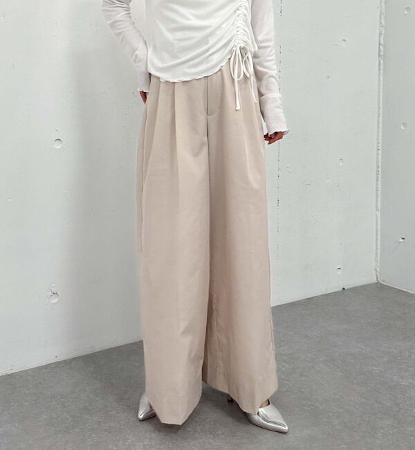 archives「ワイドタックチノパンツ」|チノ|