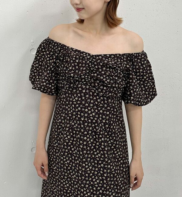 archives「小花柄２ｗａｙオフショルワンピース」|ワンピース|