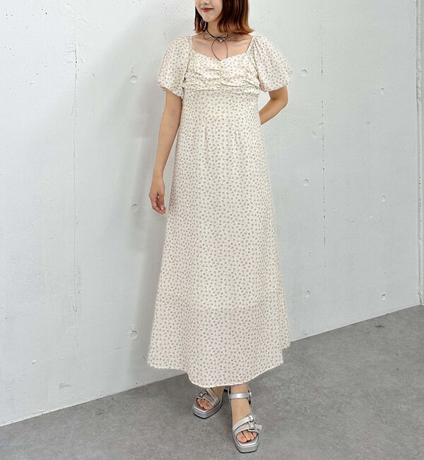 archives「小花柄２ｗａｙオフショルワンピース」|ワンピース|