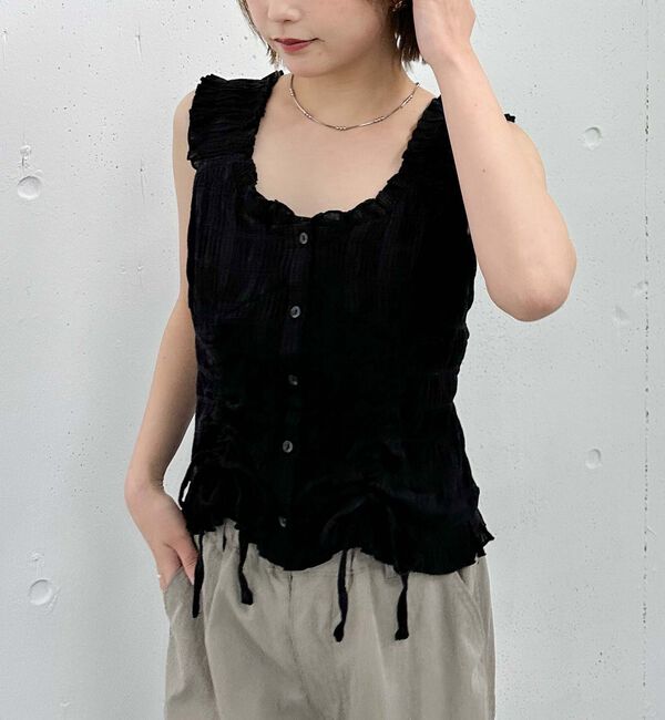 archives「２ｗａｙコットンドロストブラウス」|シャツ・ブラウス|