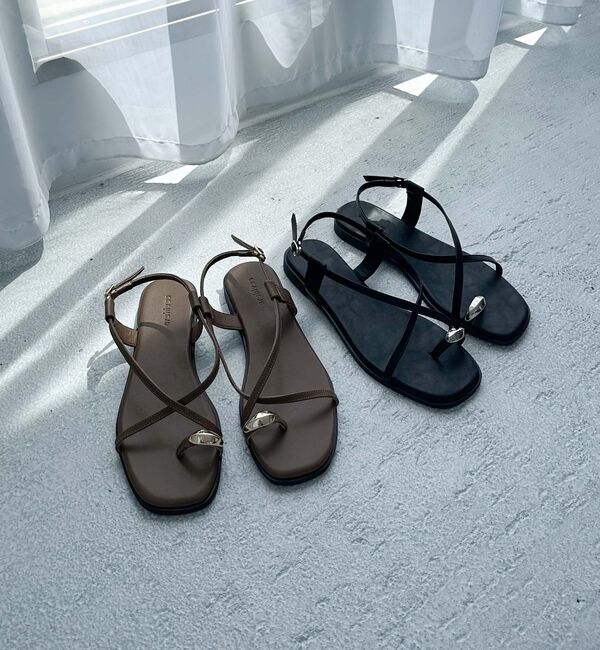 archives「フラットランサンダル」|その他|BLACK