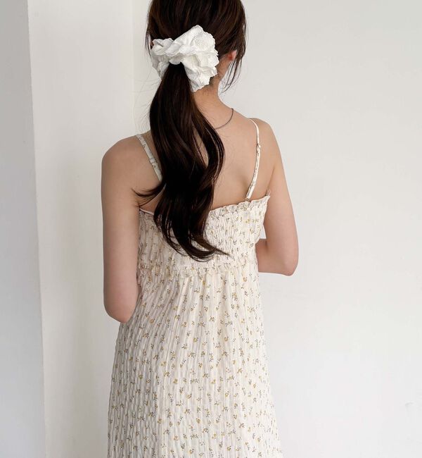 archives「花柄ビスチェ切替キャミワンピース」|ワンピース|