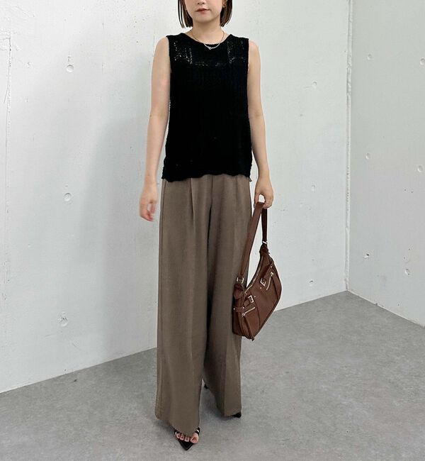 archives「２ＷＡＹ透かしスラブニットベスト」|ニット・セーター|