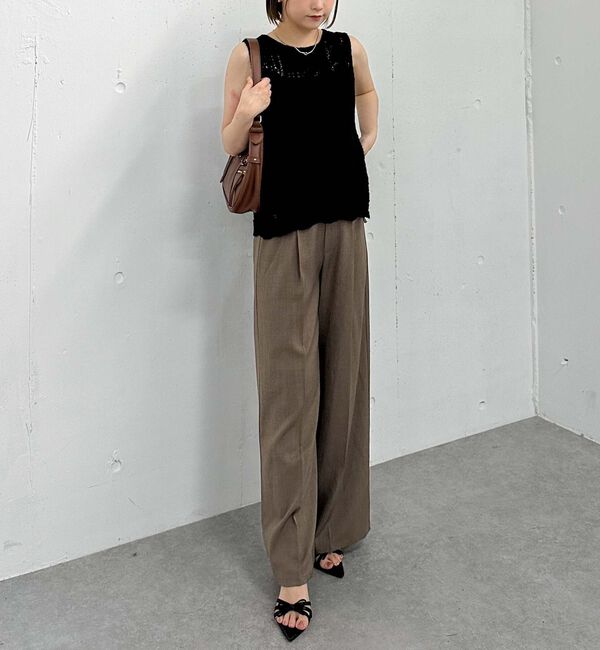 archives「２ＷＡＹ透かしスラブニットベスト」|ニット・セーター|