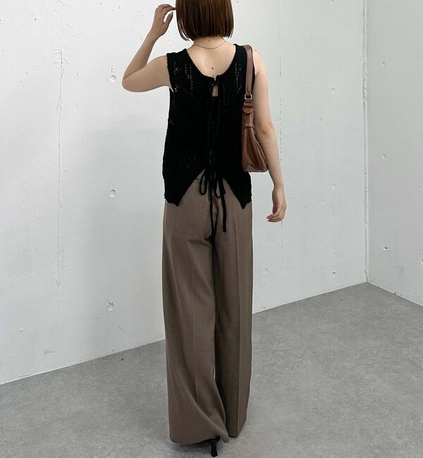 archives「２ＷＡＹ透かしスラブニットベスト」|ニット・セーター|