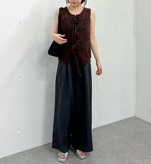 archives「２ＷＡＹ透かしスラブニットベスト」|ニット・セーター|