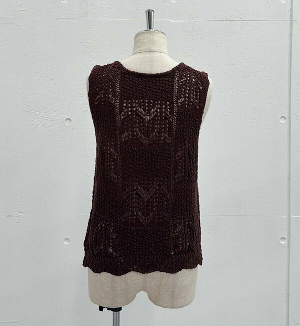 archives「２ＷＡＹ透かしスラブニットベスト」|ニット・セーター|