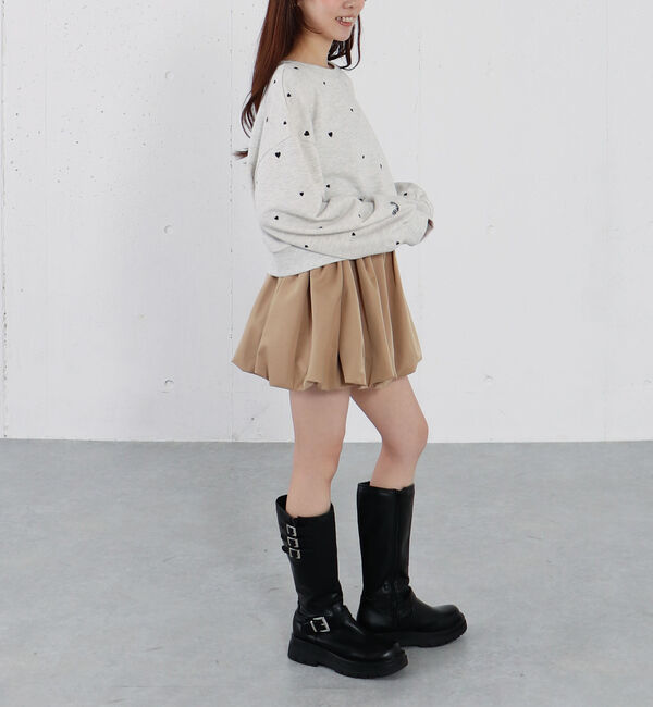 archives「ベルト付きバルーンミニスカート」|スカート|