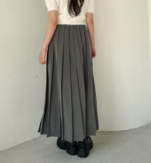 archives「スリットプリーツスカート&times;ショートパンツ」|スカート|