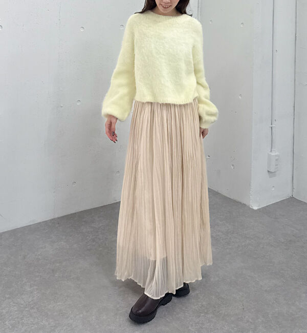 archives「ランダムプリーツスカート」|スカート|