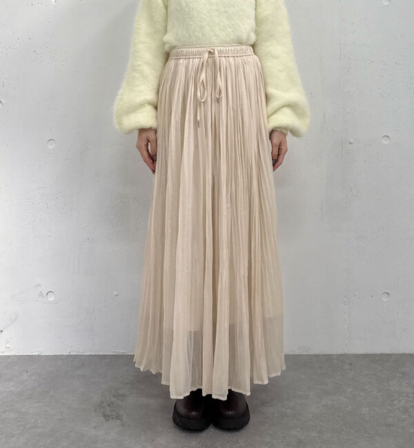 archives「ランダムプリーツスカート」|スカート|