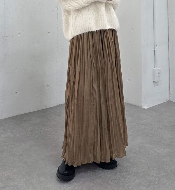 archives「ランダムプリーツスカート」|スカート|MOCHA