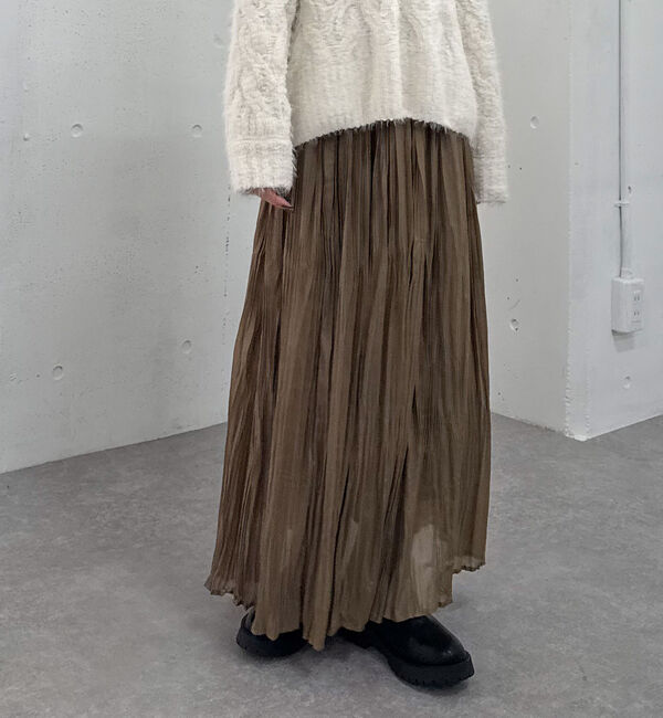 archives「ランダムプリーツスカート」|スカート|
