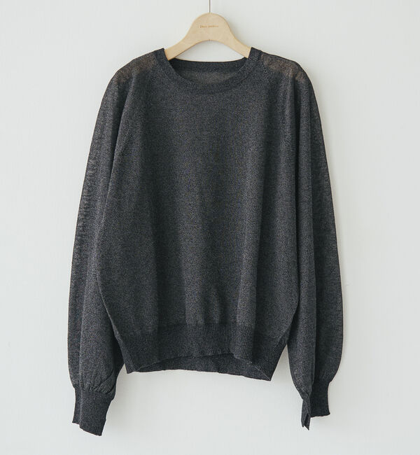 Doux archives「シアーラグランニット」|ニット・セーター|BLACK