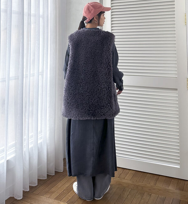 Doux archives「ソフトデニムシャツワンピース」|ワンピース|