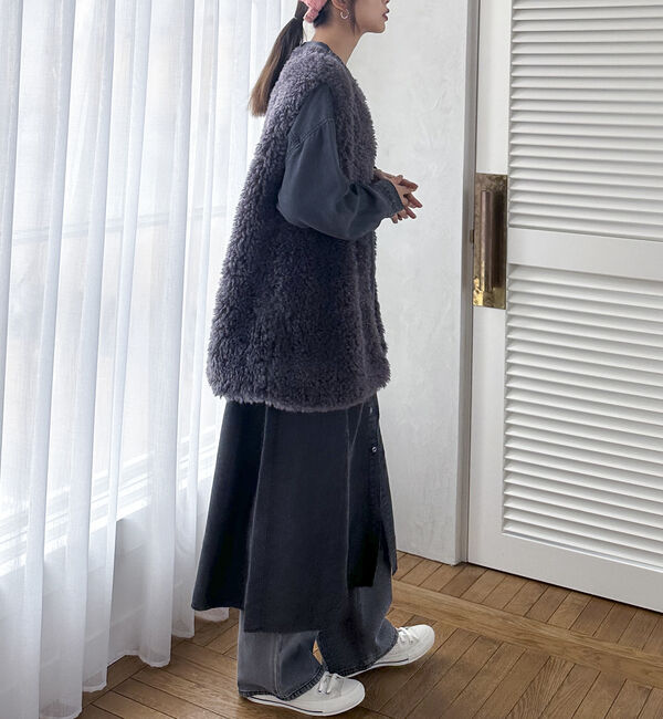 Doux archives「ソフトデニムシャツワンピース」|ワンピース|