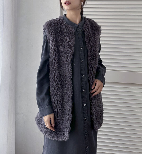 Doux archives「ソフトデニムシャツワンピース」|ワンピース|