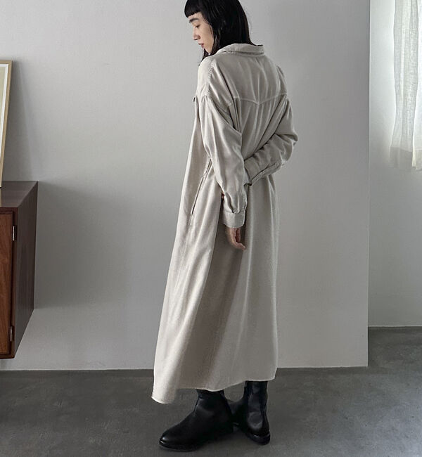 Doux archives「ソフトデニムシャツワンピース」|ワンピース|