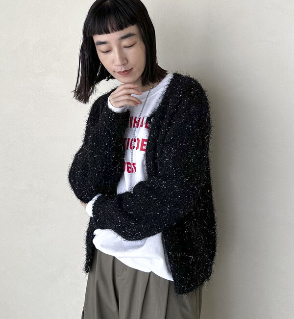 Doux archives「２ＷＡＹダンスフェザーヤーンカーディガン」|カーディガン|