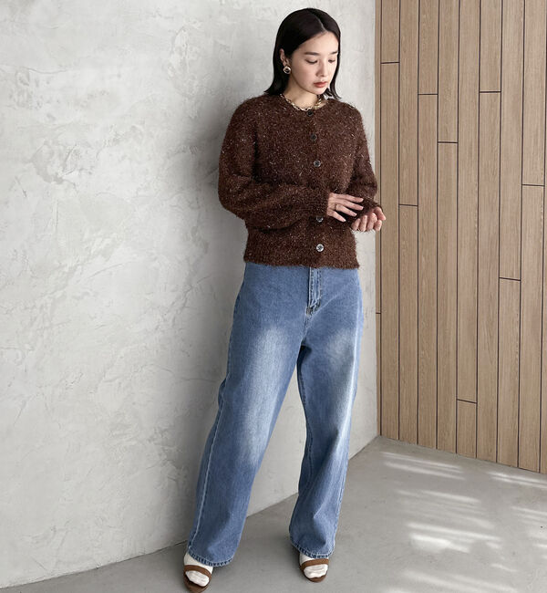 Doux archives「２ＷＡＹダンスフェザーヤーンカーディガン」|カーディガン|