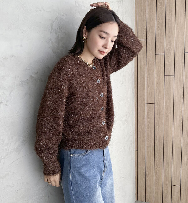 Doux archives「２ＷＡＹダンスフェザーヤーンカーディガン」|カーディガン|