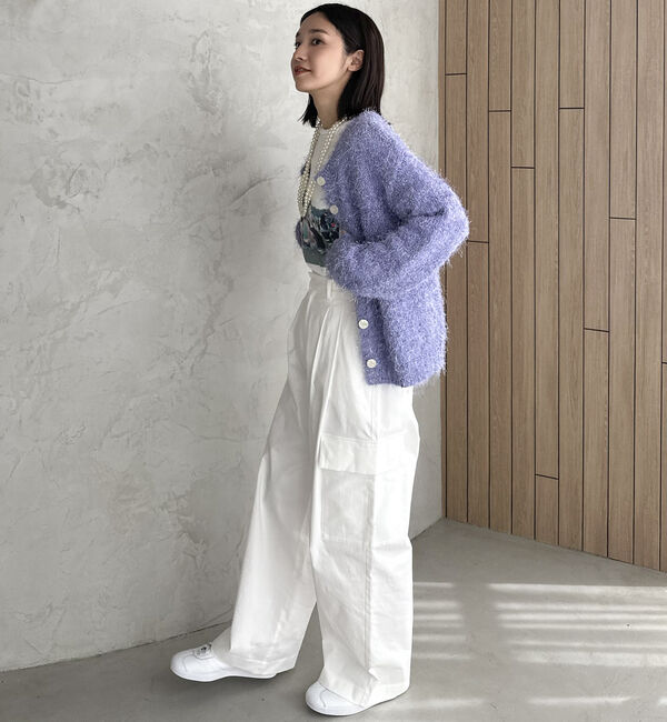 Doux archives「２ＷＡＹダンスフェザーヤーンカーディガン」|カーディガン|