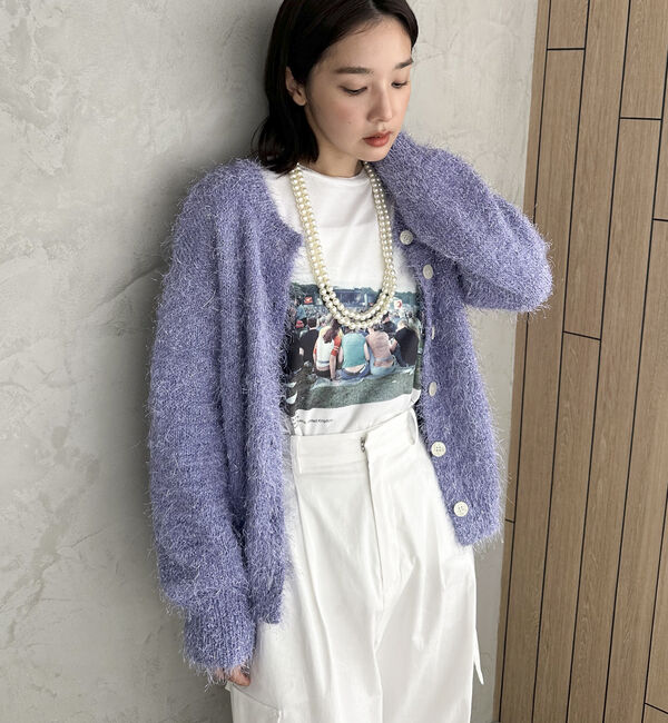 Doux archives「２ＷＡＹダンスフェザーヤーンカーディガン」|カーディガン|