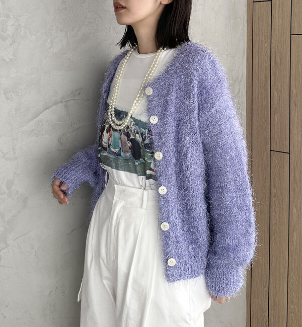 Doux archives「２ＷＡＹダンスフェザーヤーンカーディガン」|カーディガン|