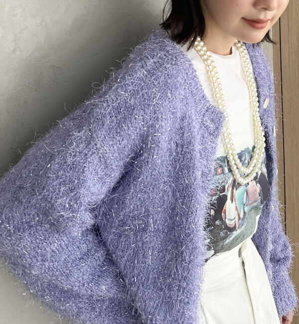 Doux archives「２ＷＡＹダンスフェザーヤーンカーディガン」|カーディガン|