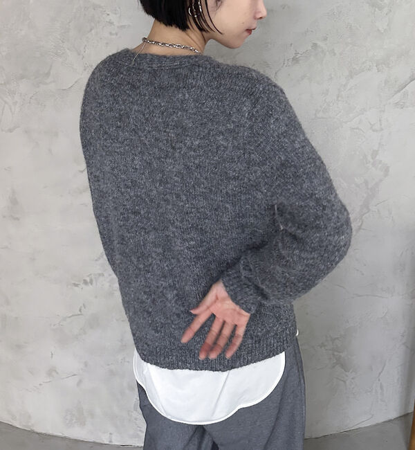 Doux archives「アルパカタッチヤーンカーディガン」|カーディガン|