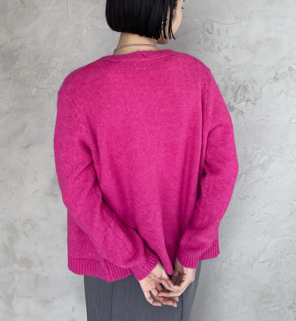 Doux archives「アルパカタッチヤーンカーディガン」|カーディガン|