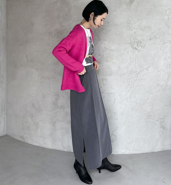 Doux archives「アルパカタッチヤーンカーディガン」|カーディガン|