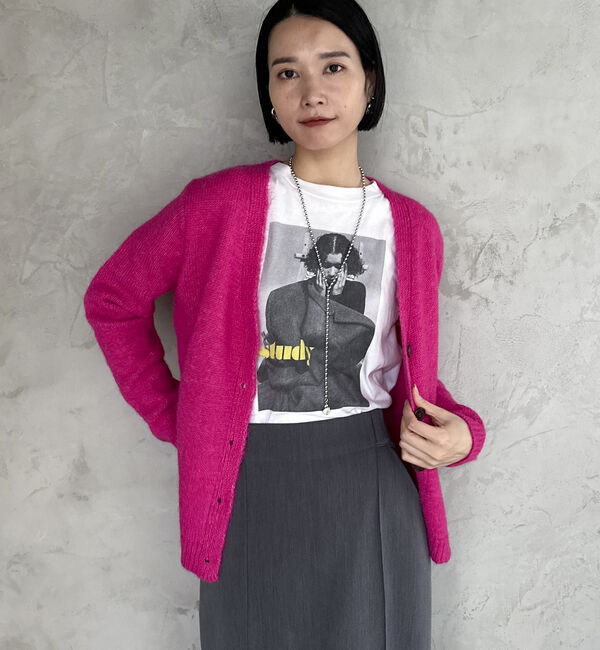 Doux archives「アルパカタッチヤーンカーディガン」|カーディガン|