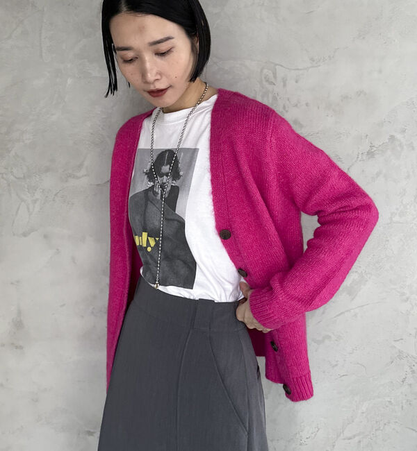 Doux archives「アルパカタッチヤーンカーディガン」|カーディガン|