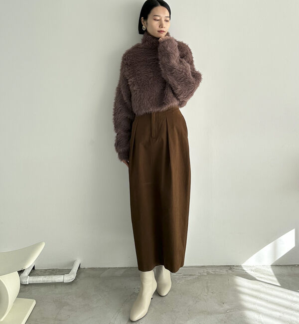 Doux archives「シャギータートルプルオーバー」|ニット・セーター|