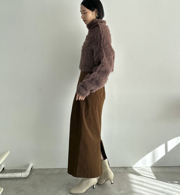 Doux archives「シャギータートルプルオーバー」|ニット・セーター|