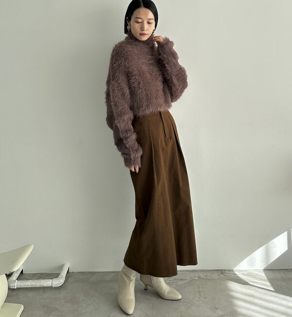 Doux archives「シャギータートルプルオーバー」|ニット・セーター|