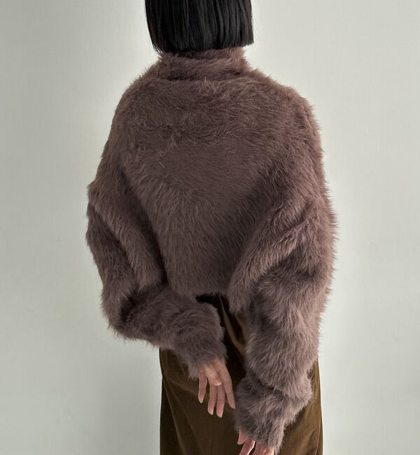 Doux archives「シャギータートルプルオーバー」|ニット・セーター|