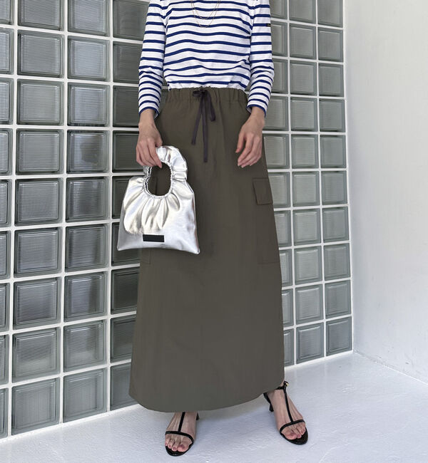 Doux archives「タスランカーゴタイトスカート」|スカート|KHAKI