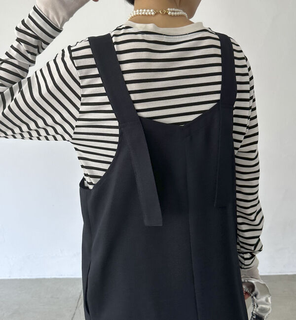 Doux archives「スラブツイードジャンスカ」|ジャンパースカート|