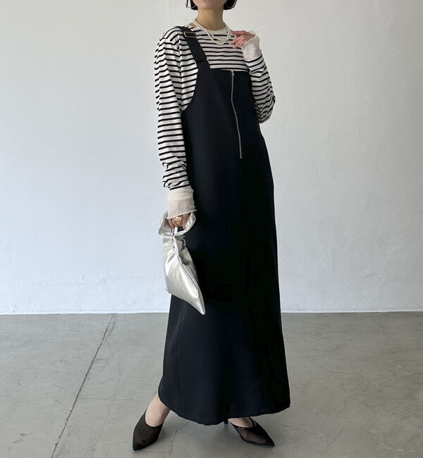 Doux archives「スラブツイードジャンスカ」|ジャンパースカート|