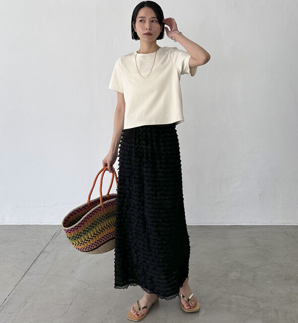 Doux archives「フリルタイトスカート」|スカート|