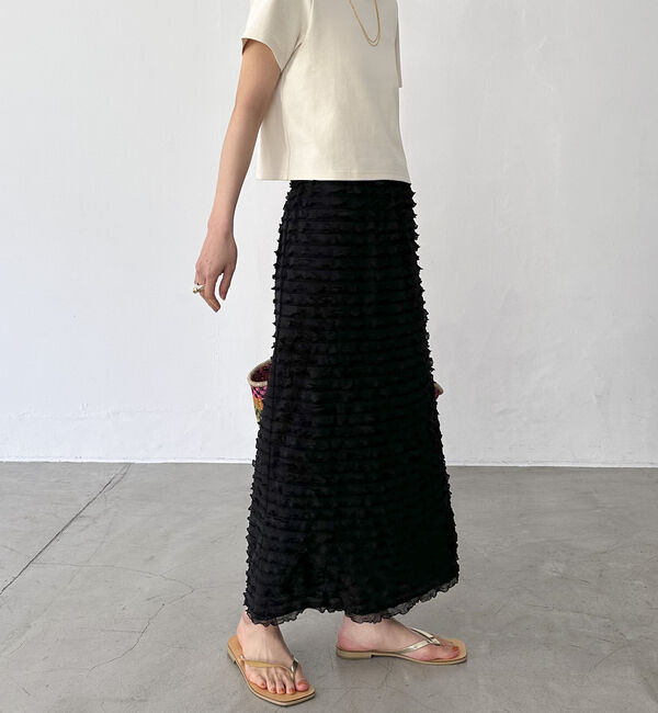 Doux archives「フリルタイトスカート」|スカート|