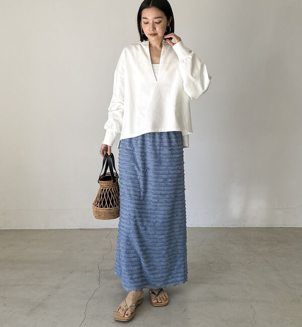 Doux archives「フリルタイトスカート」|スカート|