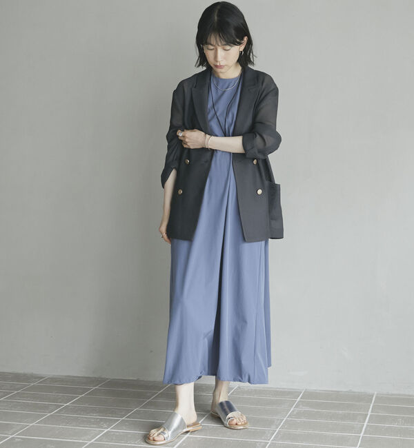 Doux archives「メッシュテーラードダブルジャケット」|テーラードジャケット|